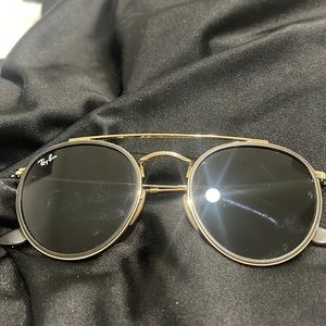 ray ban round double bridge